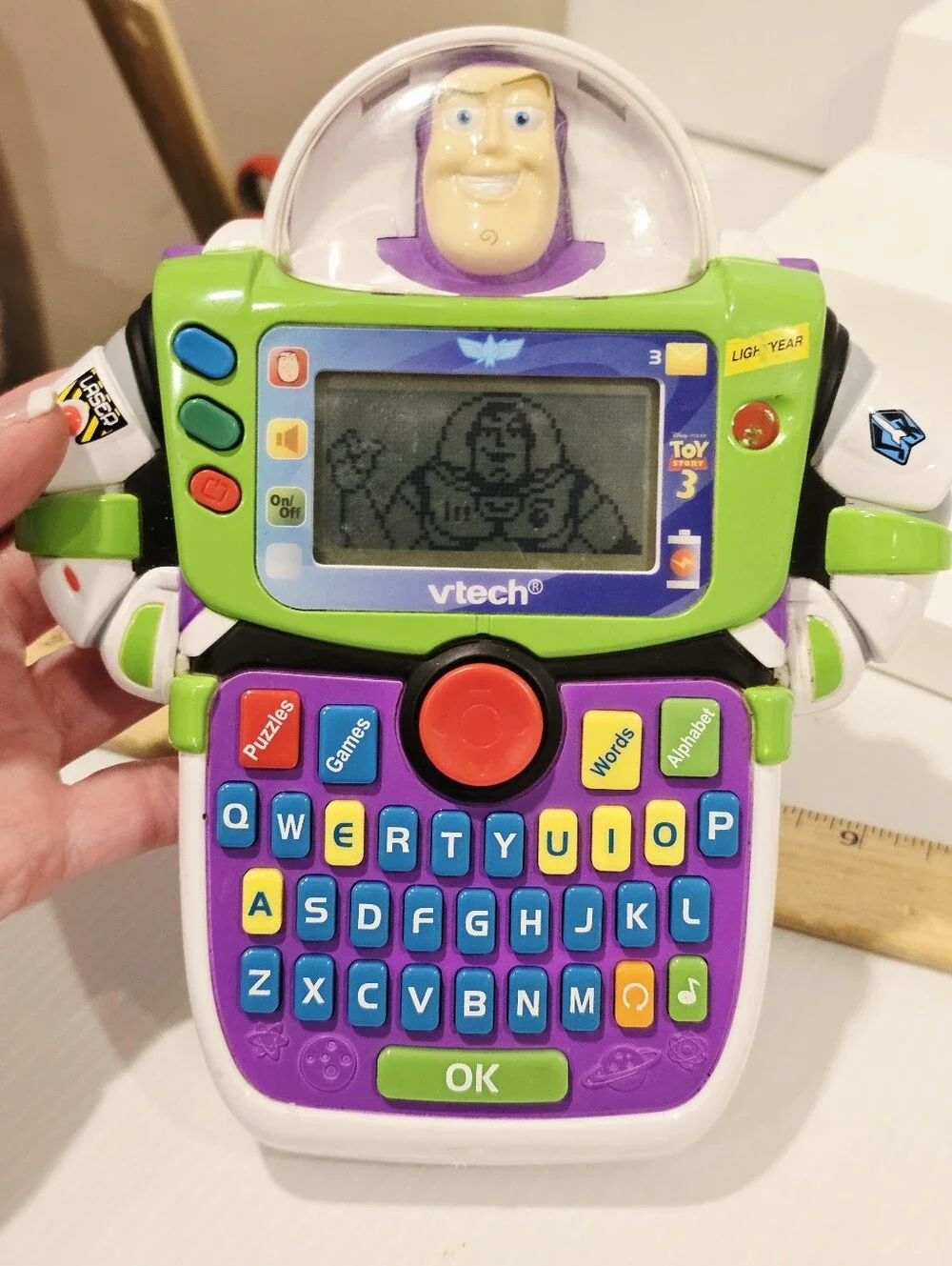 VTech Toy Story Buzz Lightyear Learn & Go Electronic Handheld